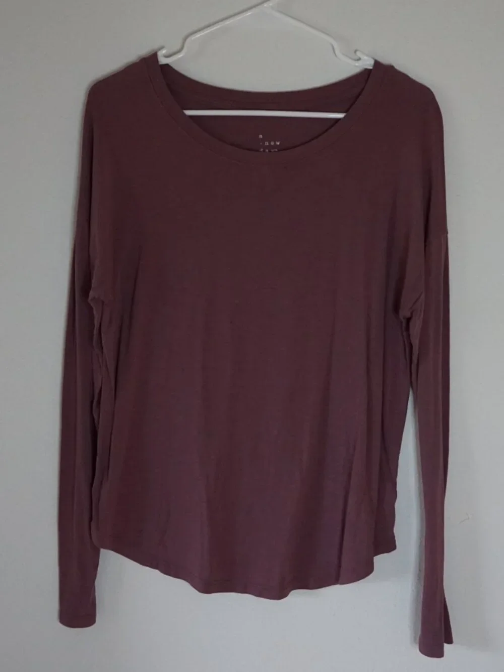 A New Day Vintage Violet Long Sleeve Tee